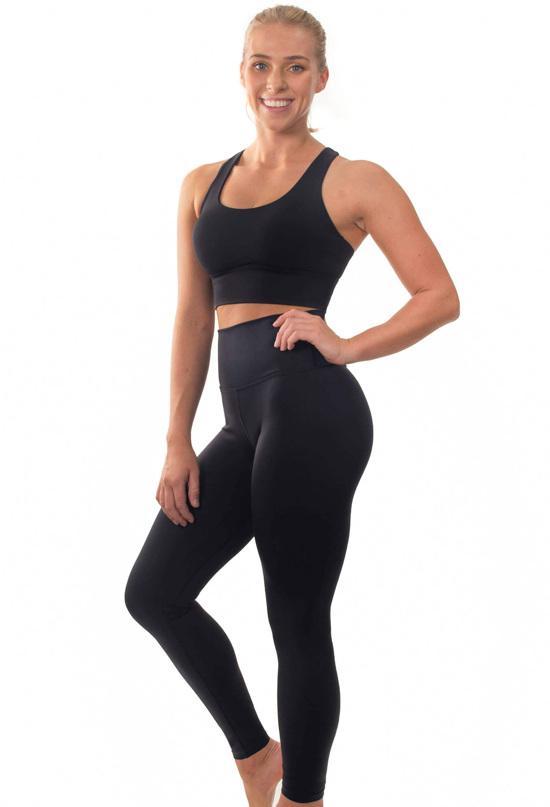 Activewear classic set (high waisted leggings, Athletic durable