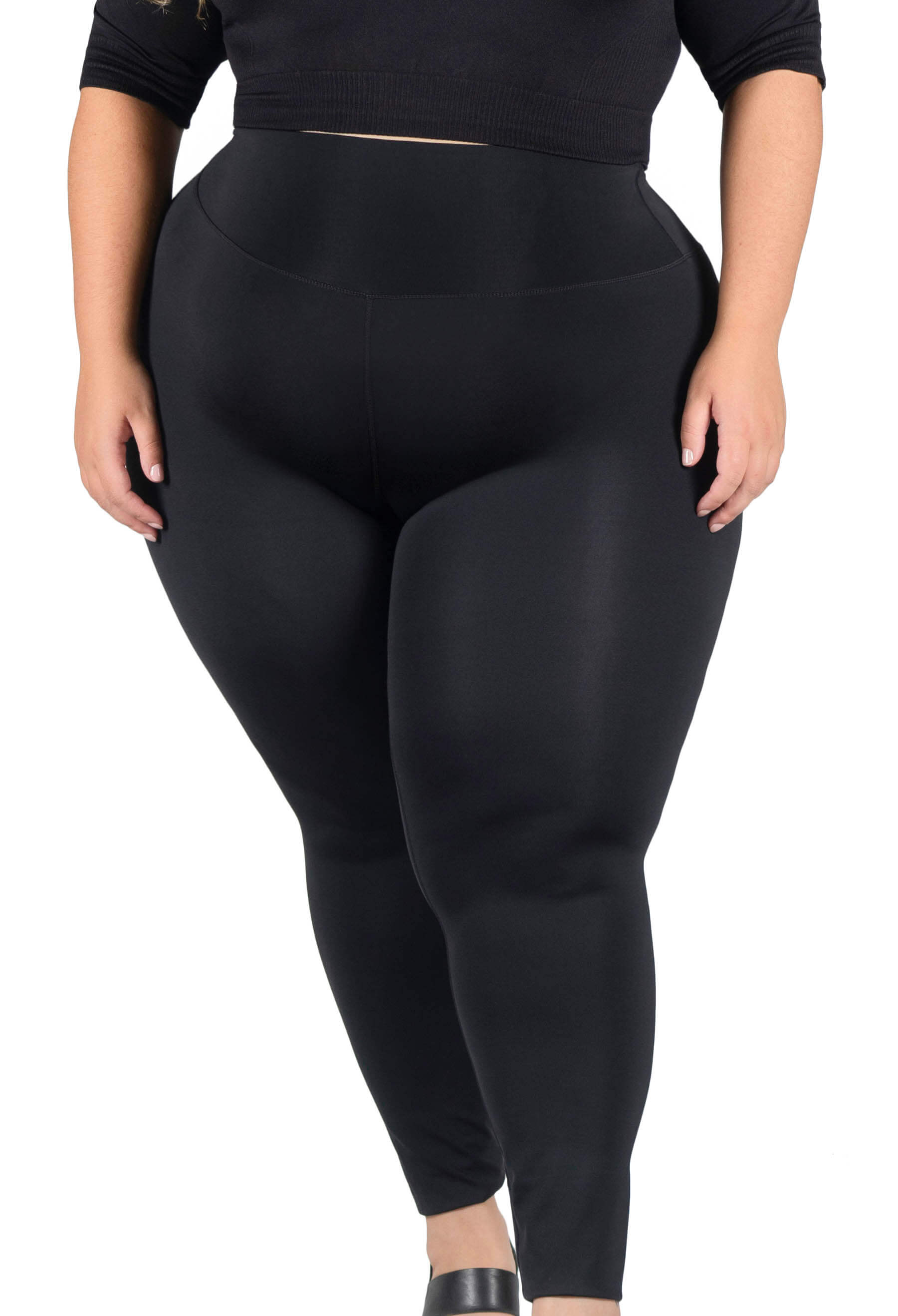 Wholesale Cotton Wide Waistband Full Length Leggings for your