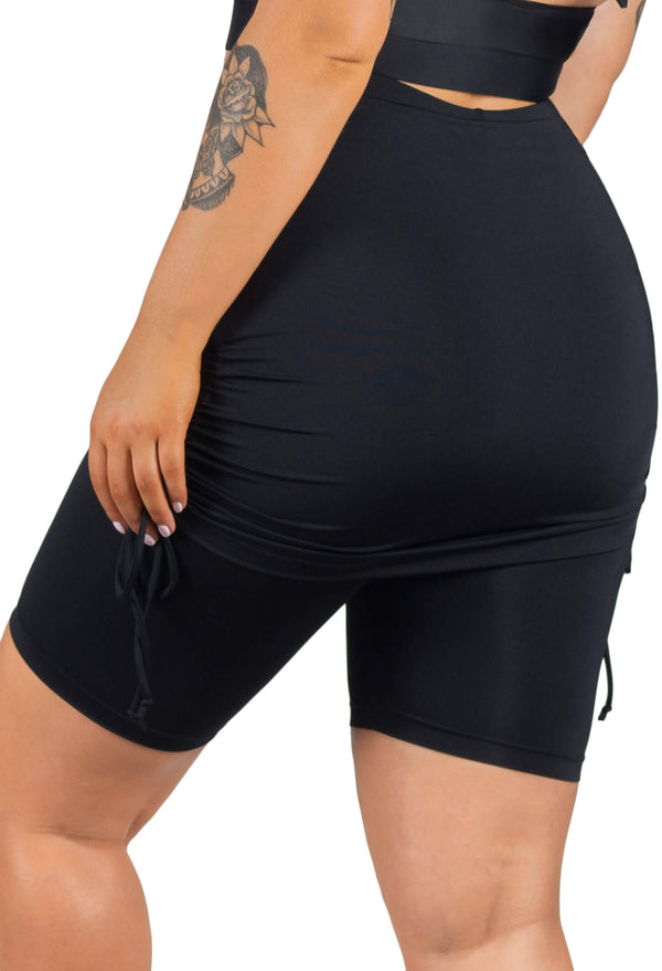 Anti Chafing Swim Shorts with Skirt