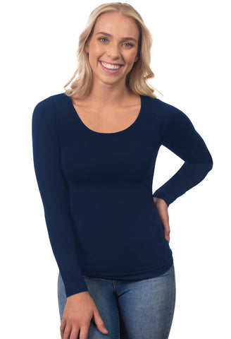 Women's Bamboo Long Sleeve Top | 3 Pack | B Free Australia