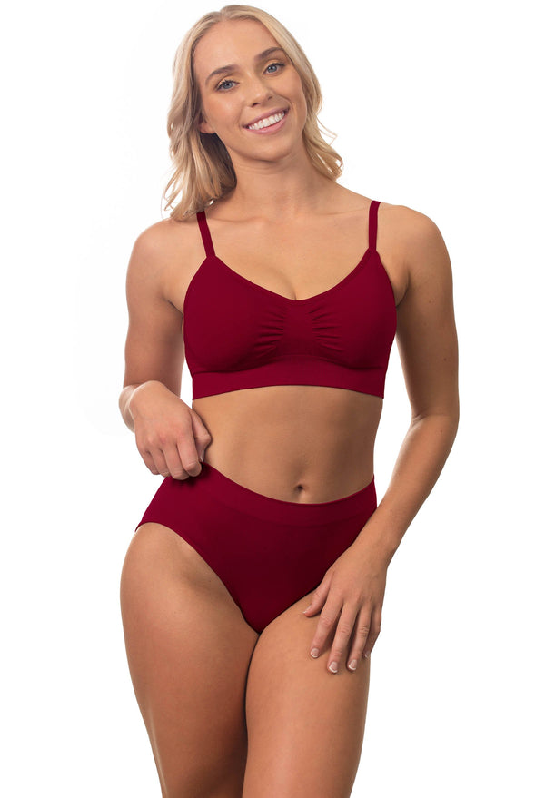 Soft Cup Wire Free Bamboo Padded Bra