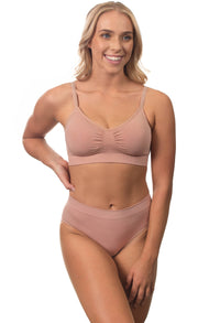 Soft Cup Wire Free Bamboo Padded Bra