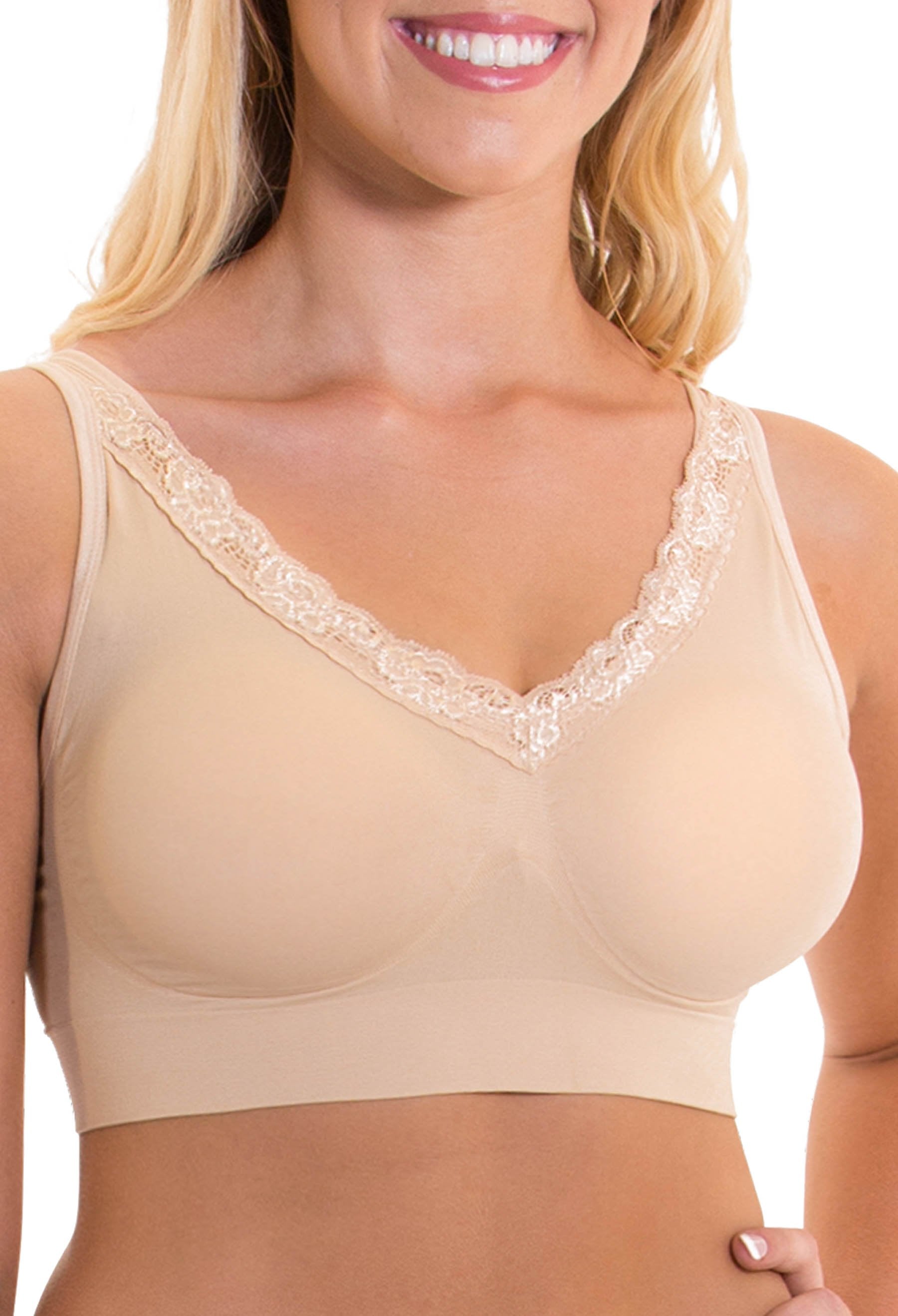 Lightweight Wire Free Bra For Big Busts