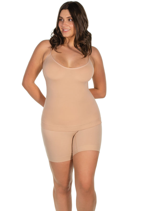 Curvy Sleek Body Camisole - 3 Pack