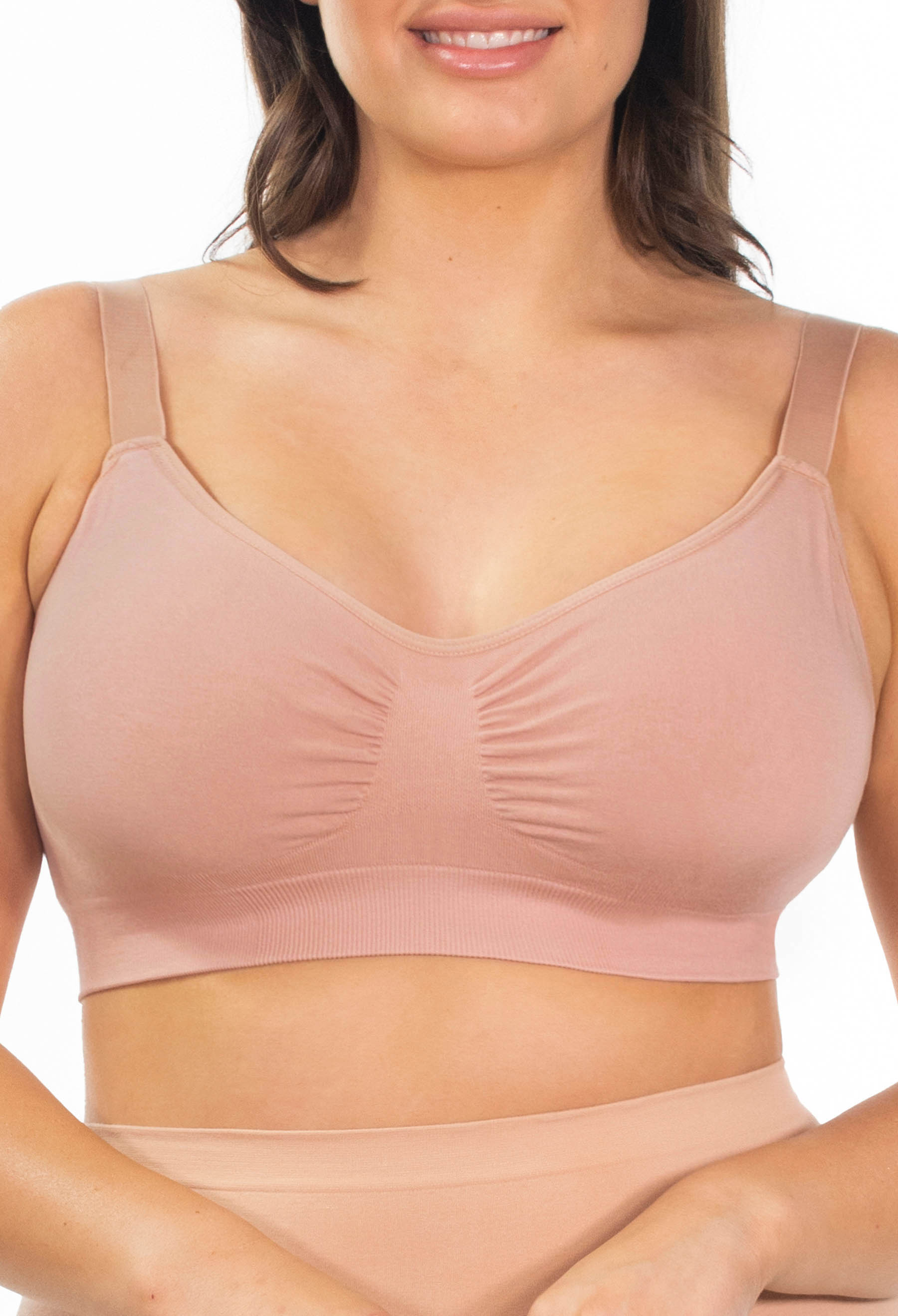 Soft Cup Wire Free Bamboo Padded Bra