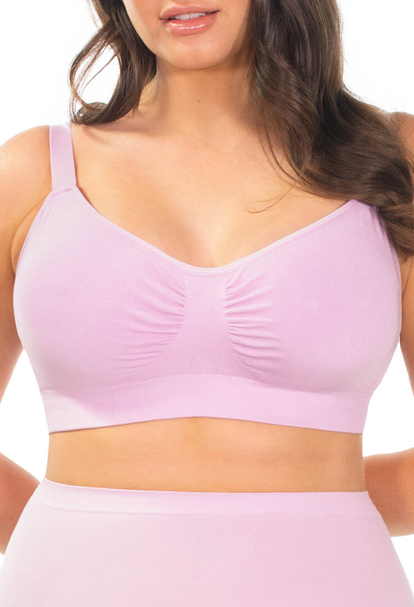 Soft Cup Wire Free Bamboo Padded Bra