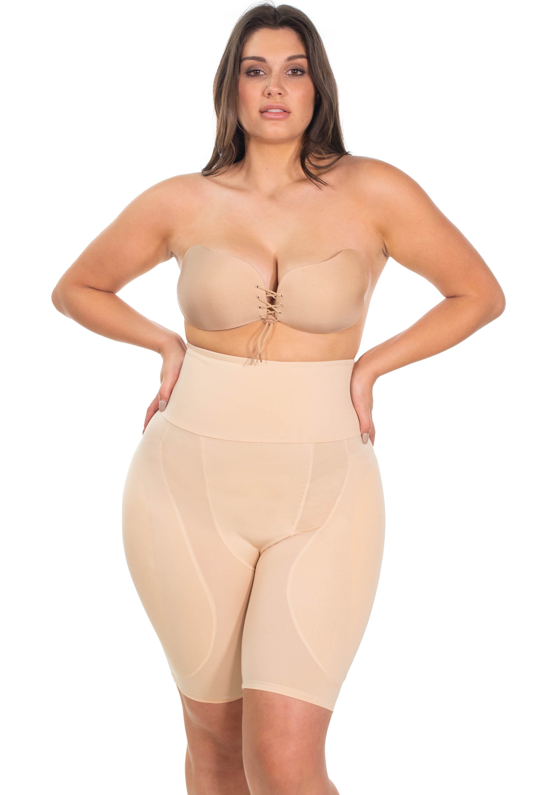 Seamless Hip Enhancer Panties Padded Plus Size Shorts Body Shaper