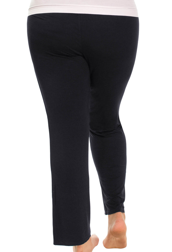 Bamboo Classic Straight Leg Pants - 2 Pack