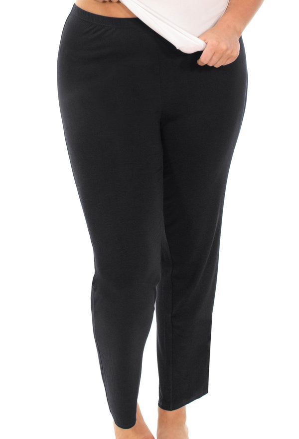 Bamboo Classic Straight Leg Pants - 2 Pack