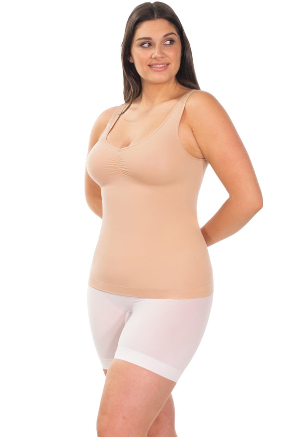 Ultra Light Shaping Curvy V-Tank - 2 Pack