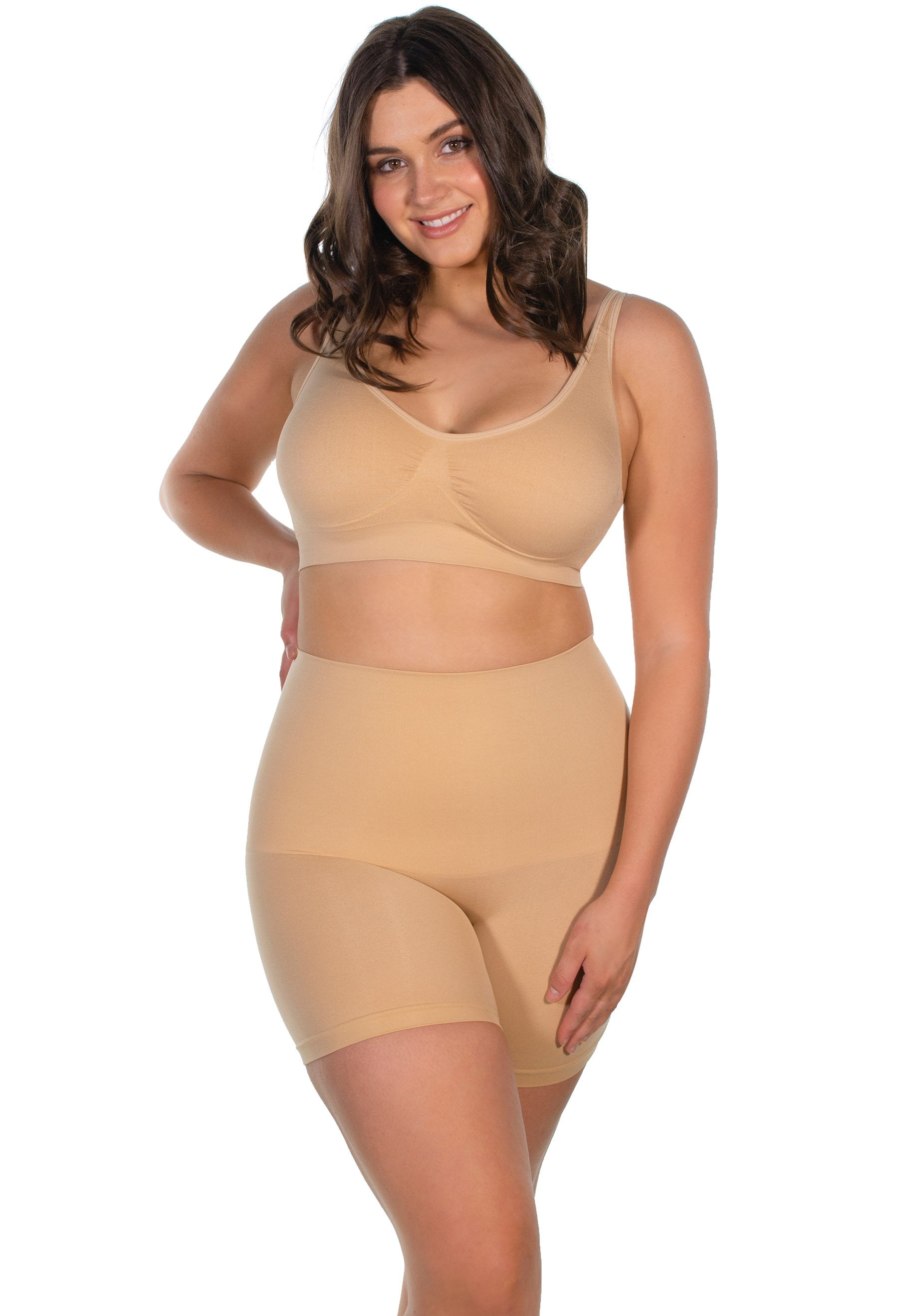 Buy Pour Moi Nude Lingerie Hourglass Shapewear Firm Tummy Control