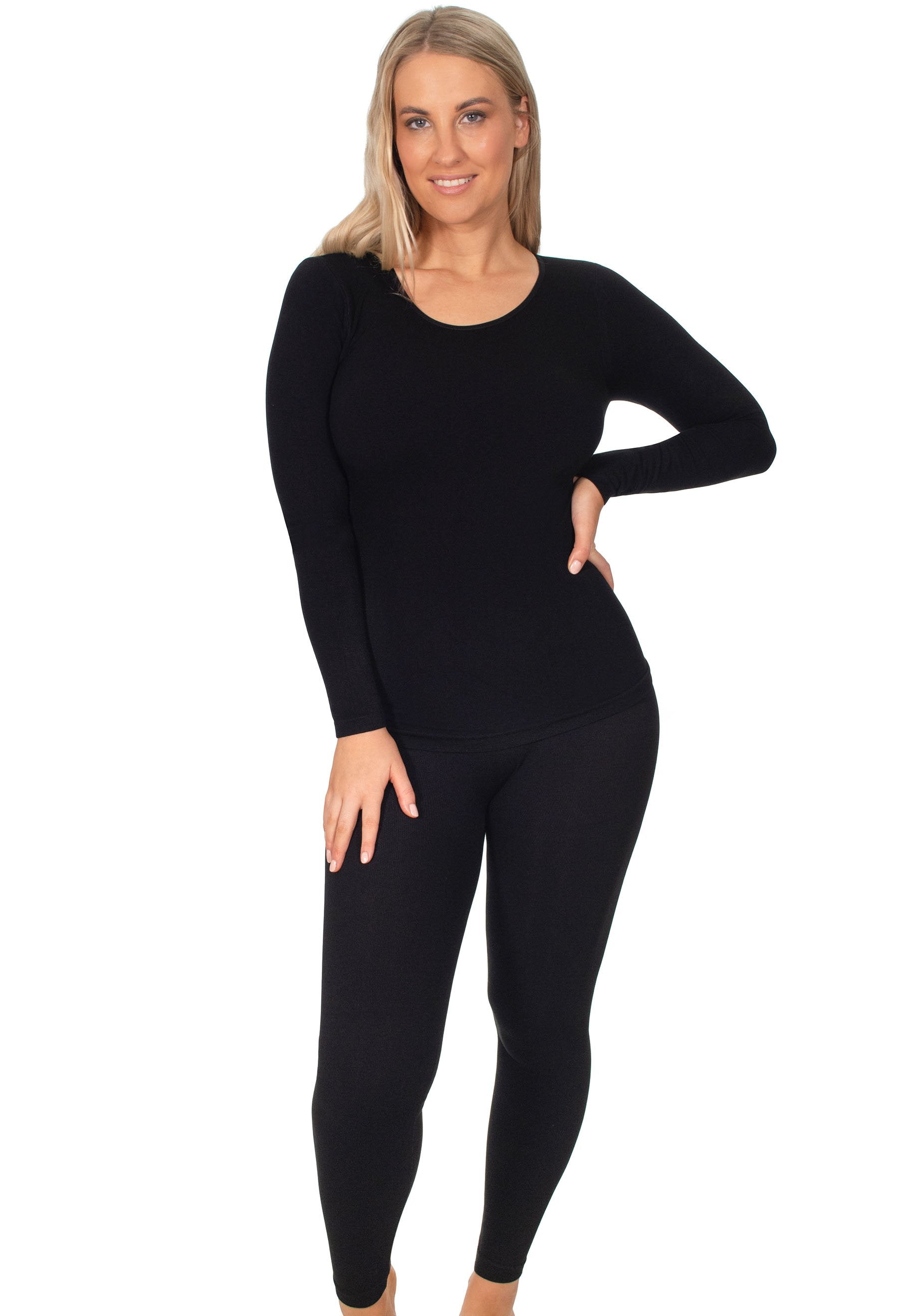 Women Thermal Seet (Inner with Trouser) Winter Wear Slim Structure Seamless