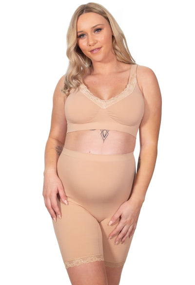 Pregnancy Cotton Rich Pull On Sleep Bra - 3 Pack