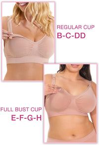 Padded Soft Cup Bamboo Nursing Bra